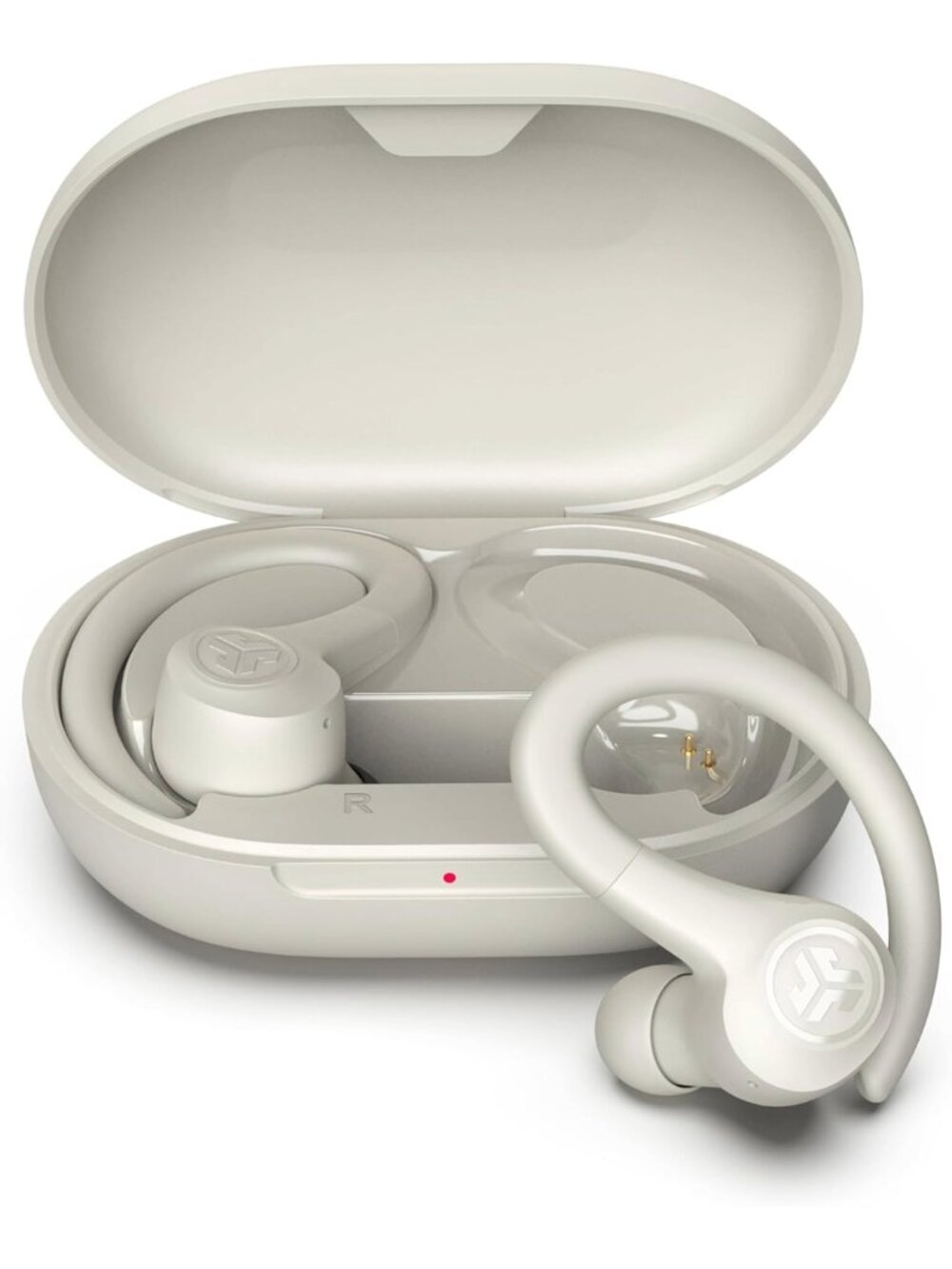 JLab Go Sport+ Wireless Workout Earbuds, Secure Earhook Sport Design, SAND